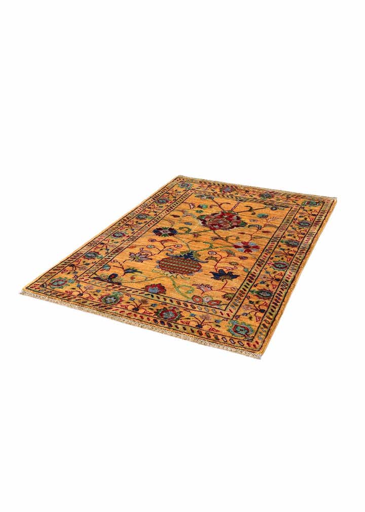 2' 7 x 4' Hand Knotted Ariana Ziegler Rug