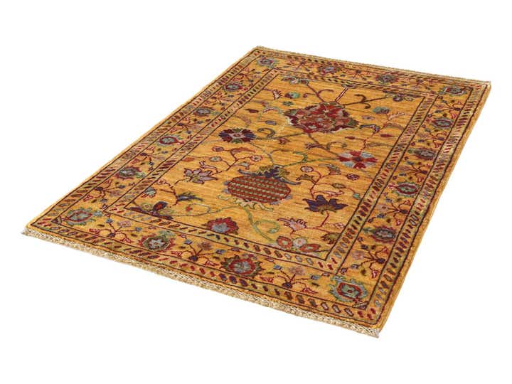 2' 7 x 4' Hand Knotted Ariana Ziegler Rug
