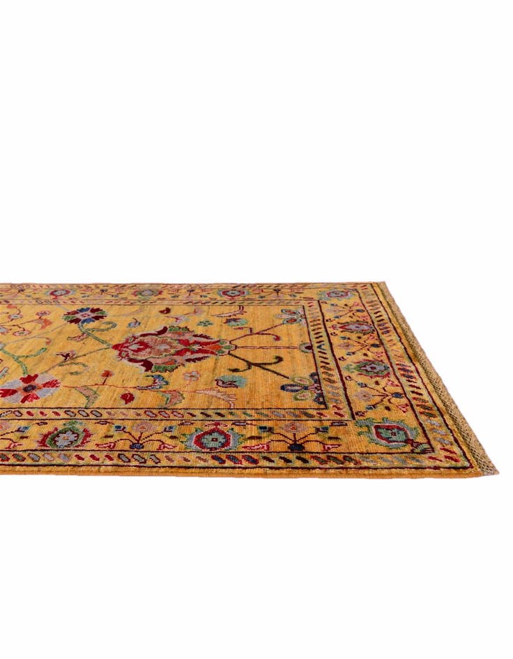 Detail image of 2' 7 x 4' Hand Knotted Ariana Ziegler Rug