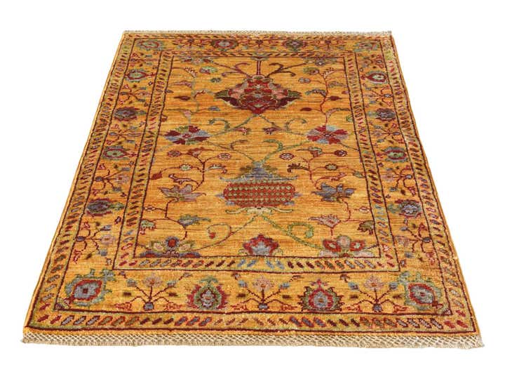 2' 9 x 4' 2 Hand Knotted Ariana Ziegler Rug