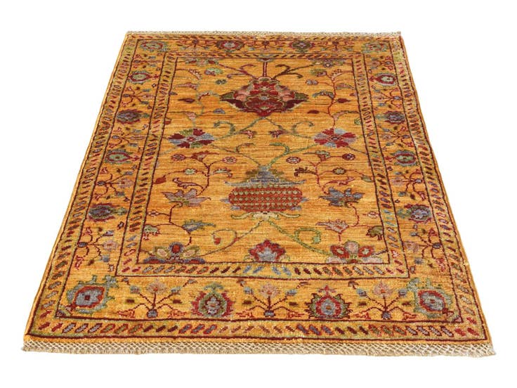 Detail image of 2' 9 x 4' 2 Hand Knotted Ariana Ziegler Rug