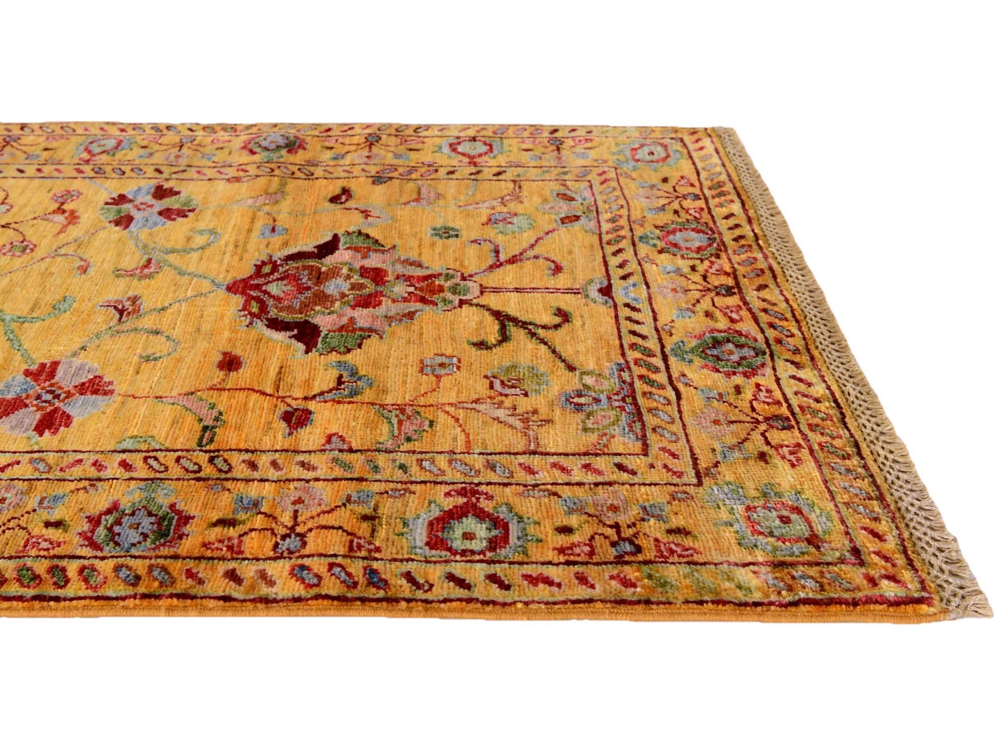 2' 9 x 4' 2 Hand Knotted Ariana Ziegler Rug
