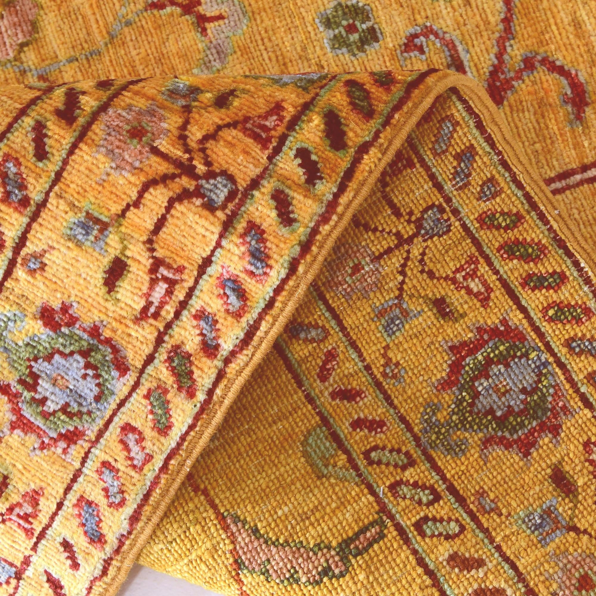 2' 9 x 4' 2 Hand Knotted Ariana Ziegler Rug
