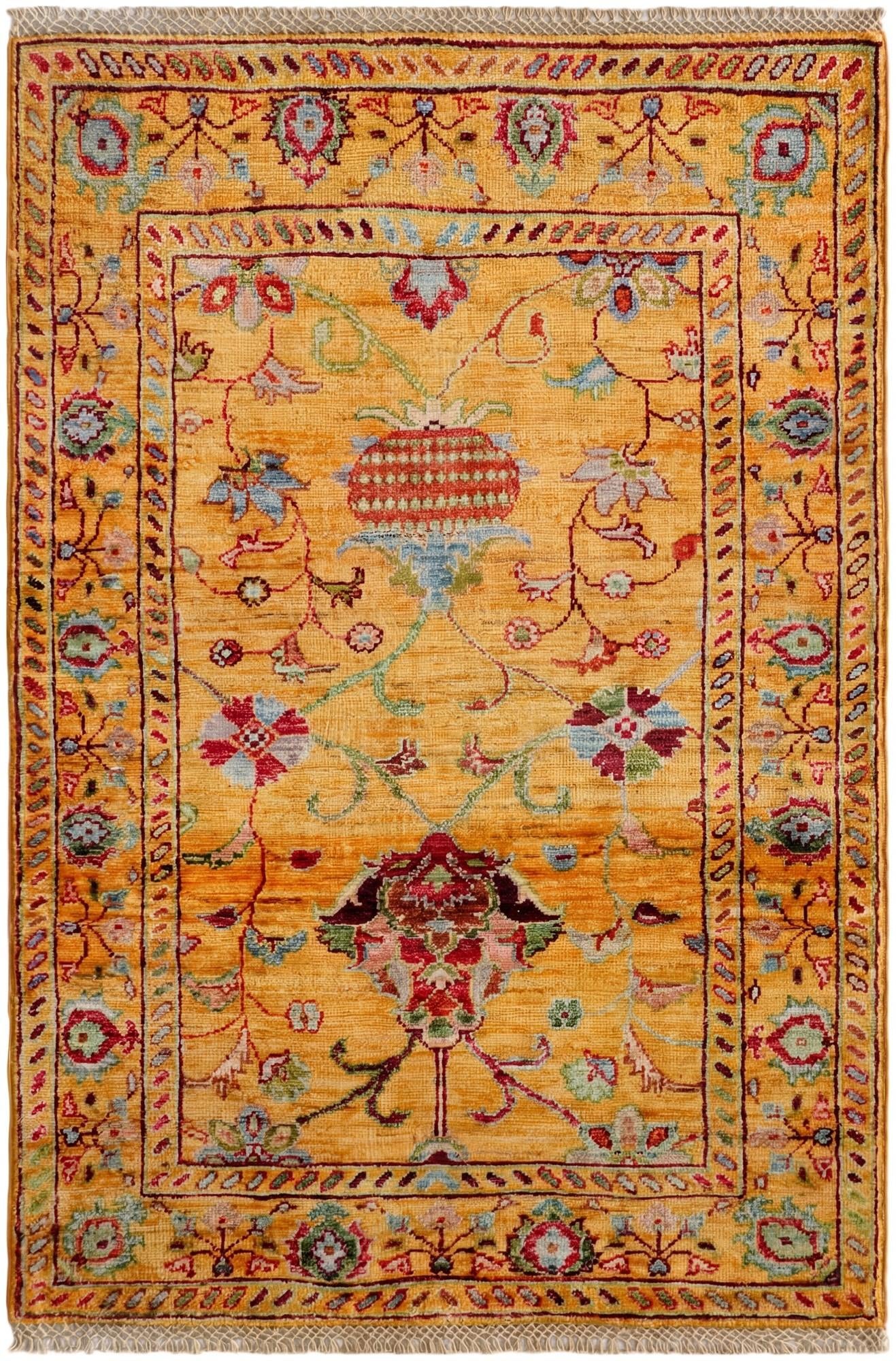 2' 9 x 4' 2 Hand Knotted Ariana Ziegler Rug