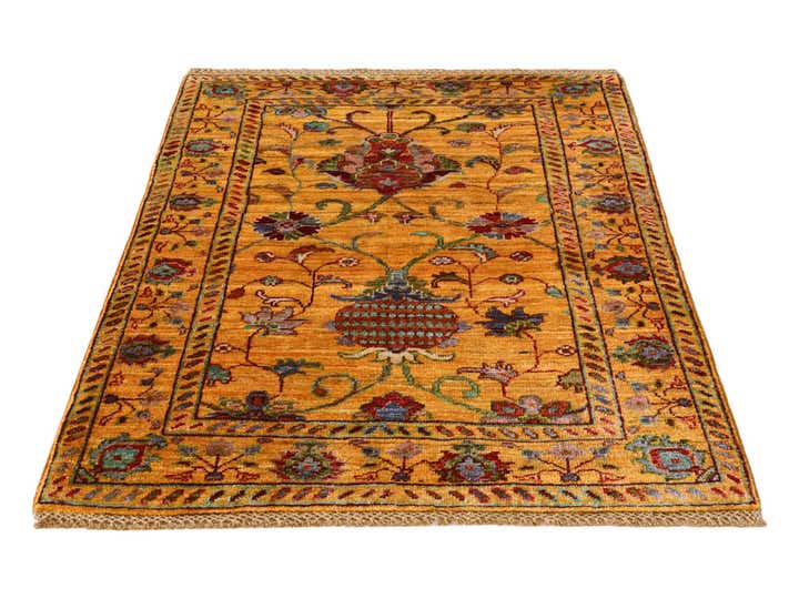2' 9 x 3' 10 Hand Knotted Ariana Ziegler Rug