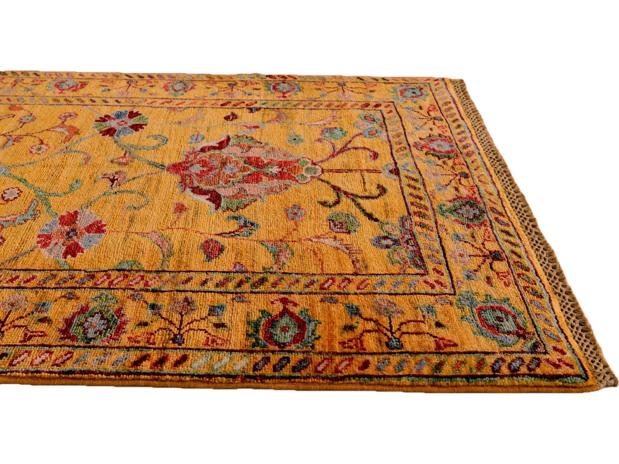 2' 9 x 3' 10 Hand Knotted Ariana Ziegler Rug