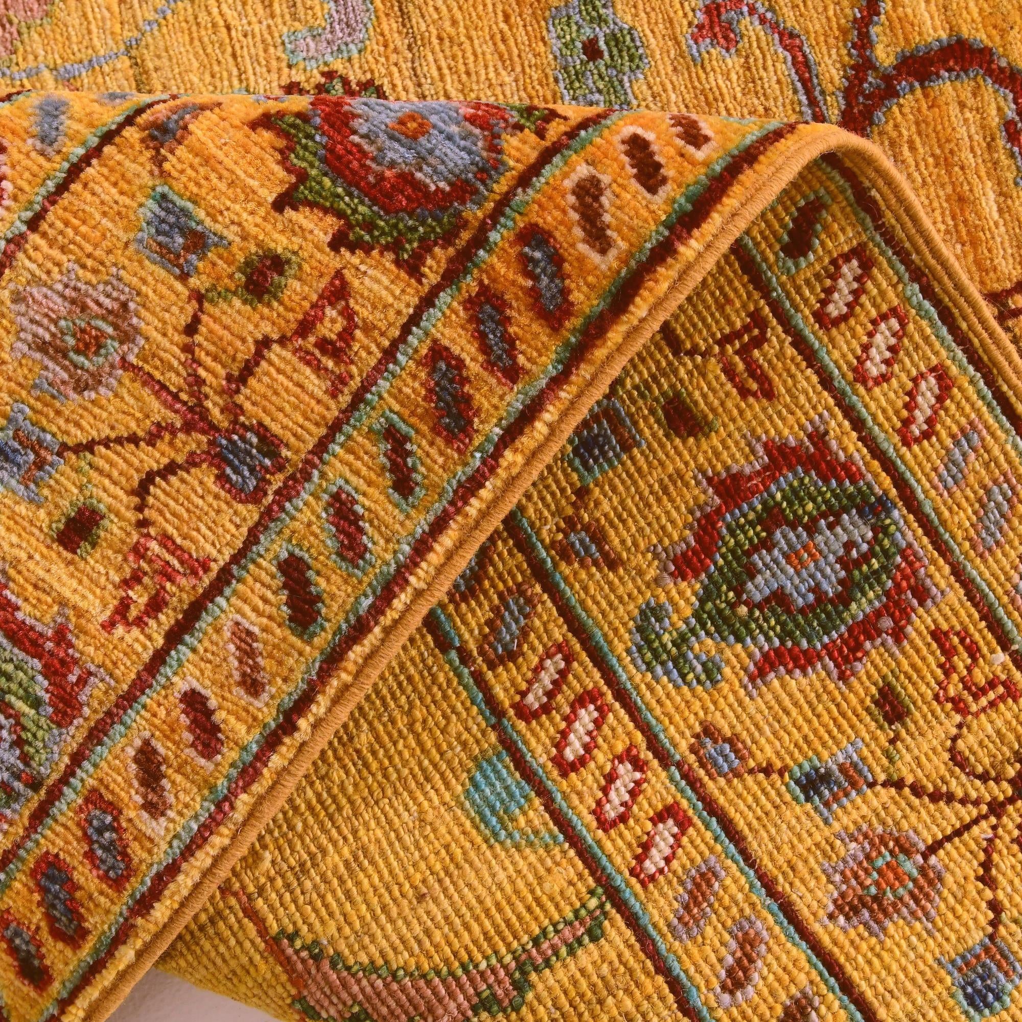 2' 9 x 3' 10 Hand Knotted Ariana Ziegler Rug
