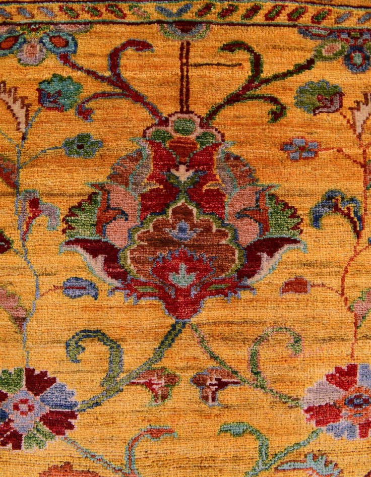 Detail image of 2' 9 x 3' 10 Hand Knotted Ariana Ziegler Rug