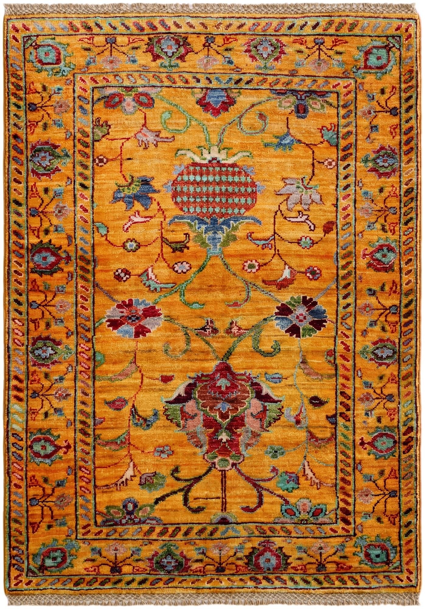 2' 9 x 3' 10 Hand Knotted Ariana Ziegler Rug