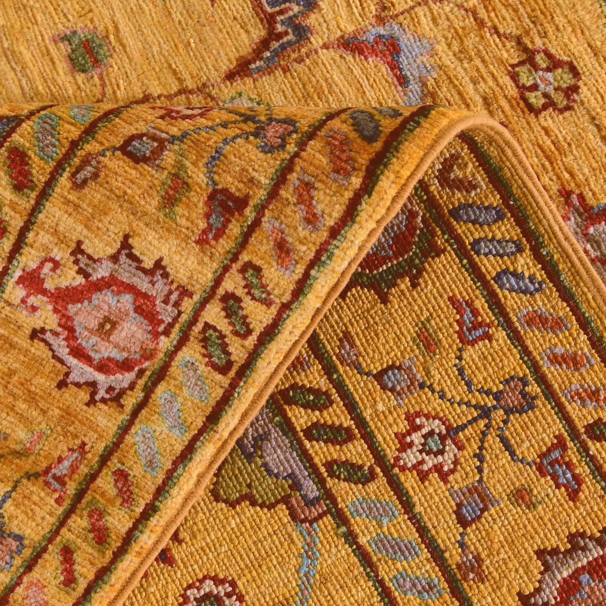 3' 5 x 5' 2 Hand Knotted Ariana Ziegler Rug