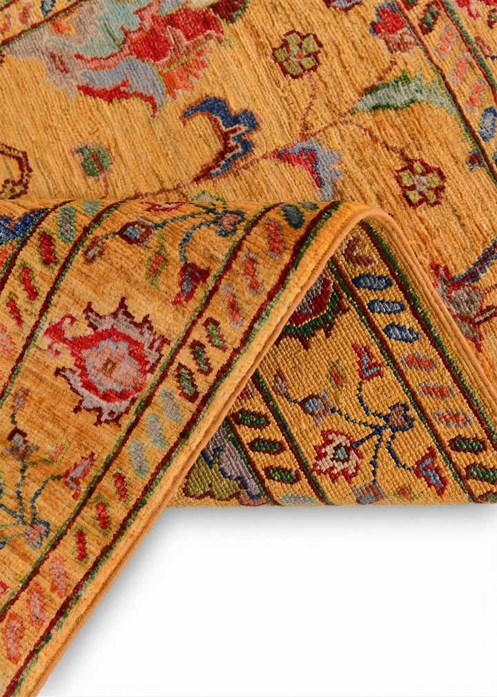 3' 5 x 5' 2 Hand Knotted Ariana Ziegler Rug