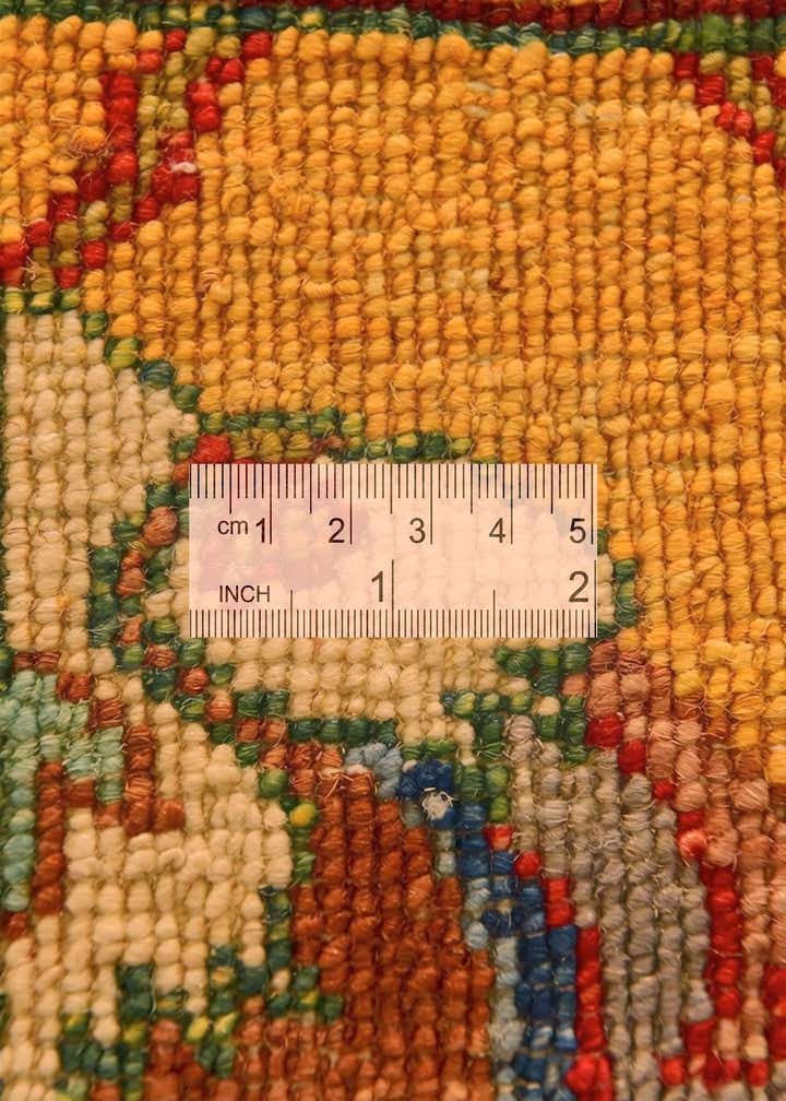 3' 5 x 5' 2 Hand Knotted Ariana Ziegler Rug