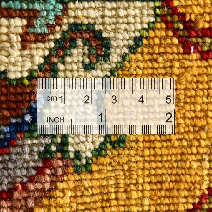 3' 5 x 5' 2 Hand Knotted Ariana Ziegler Rug
