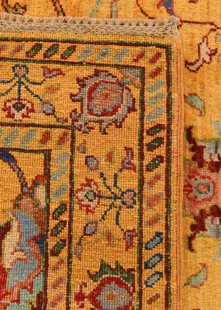 3' 5 x 5' 2 Hand Knotted Ariana Ziegler Rug
