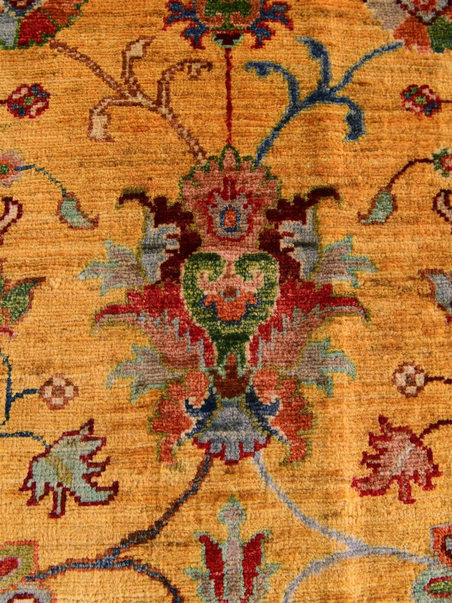 3' 5 x 5' 2 Hand Knotted Ariana Ziegler Rug