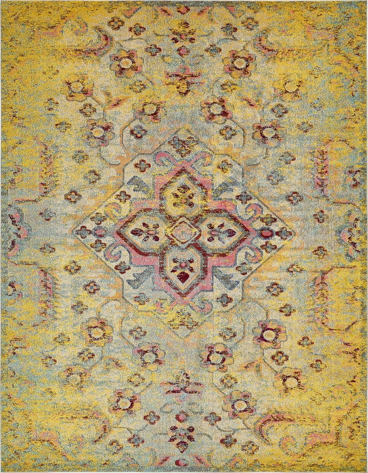 Detail image of 10' 6 x 16' 5 Washable Arte Rug