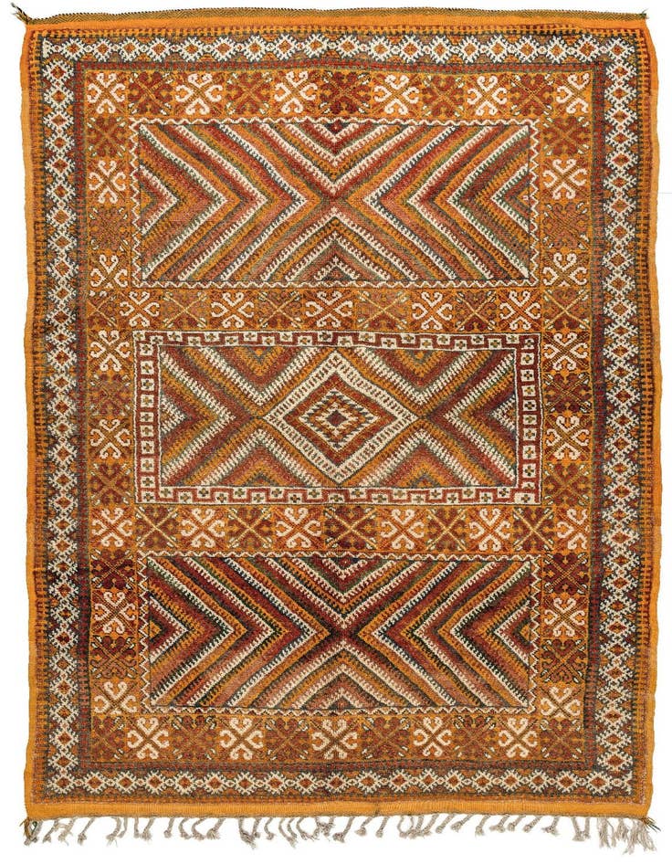 Detail image of 4' 8 x 8' Berber Haut-Atlas Rug