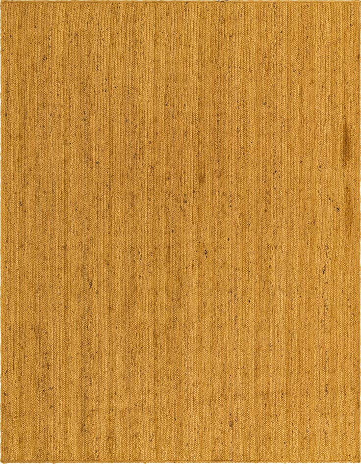 Detail image of 7' 1 x 10'  Hand Braided Jute Rug