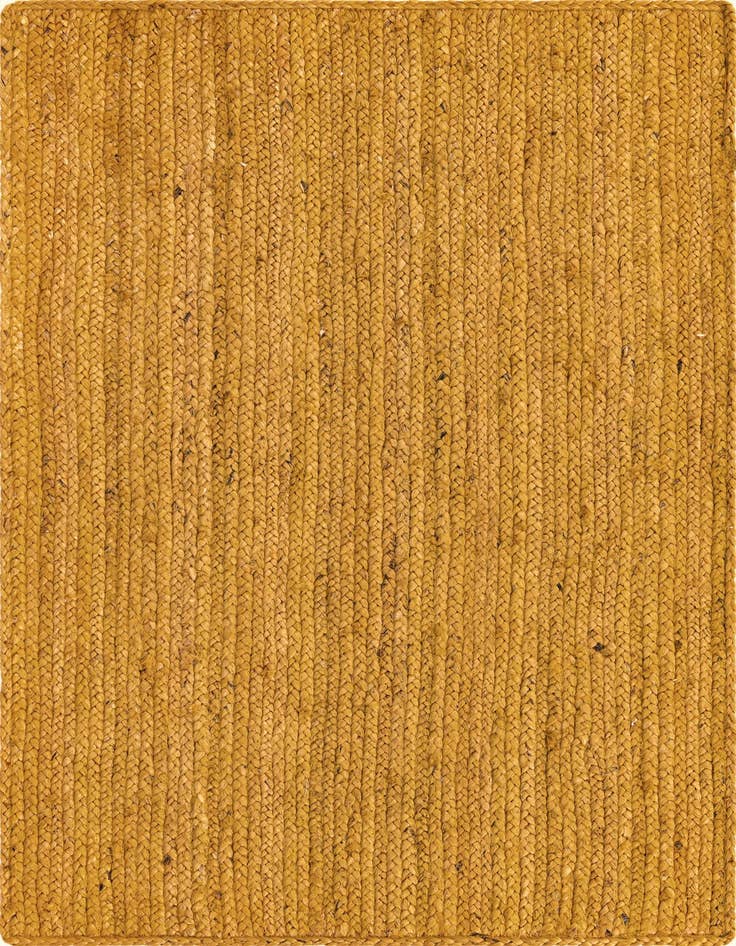 Detail image of 3' 3 x 5' 1  Hand Braided Jute Rug