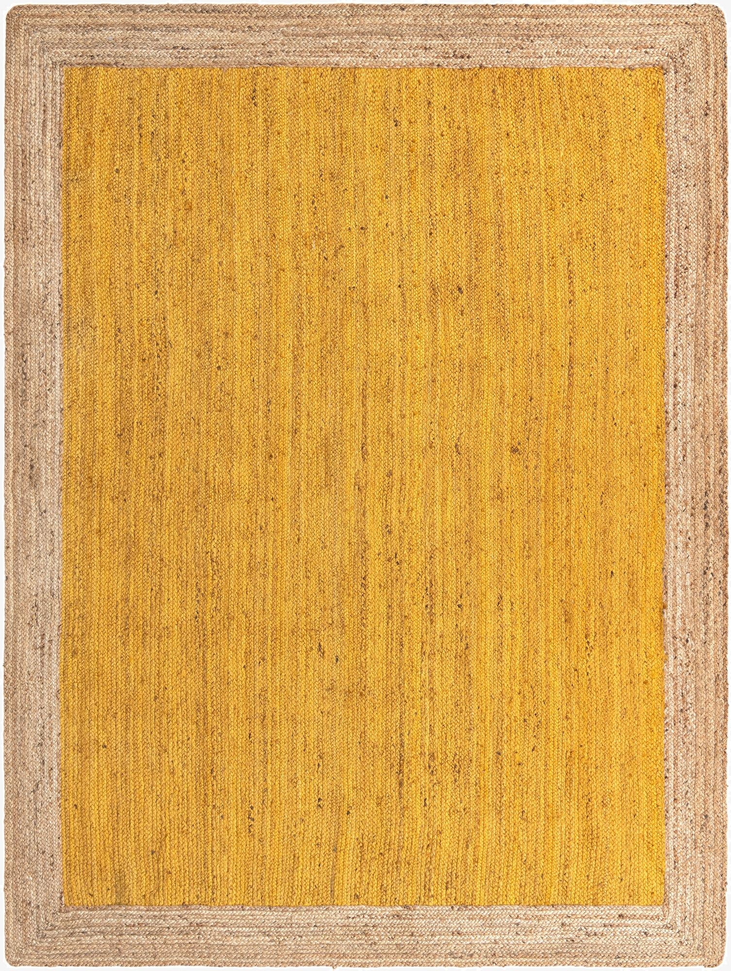 9' x 12' 2  Hand Braided Jute Rug