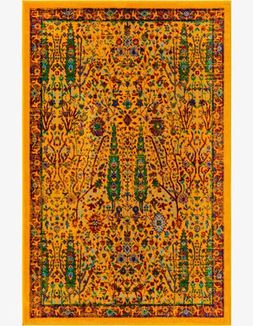 Yellow Calypso Rug