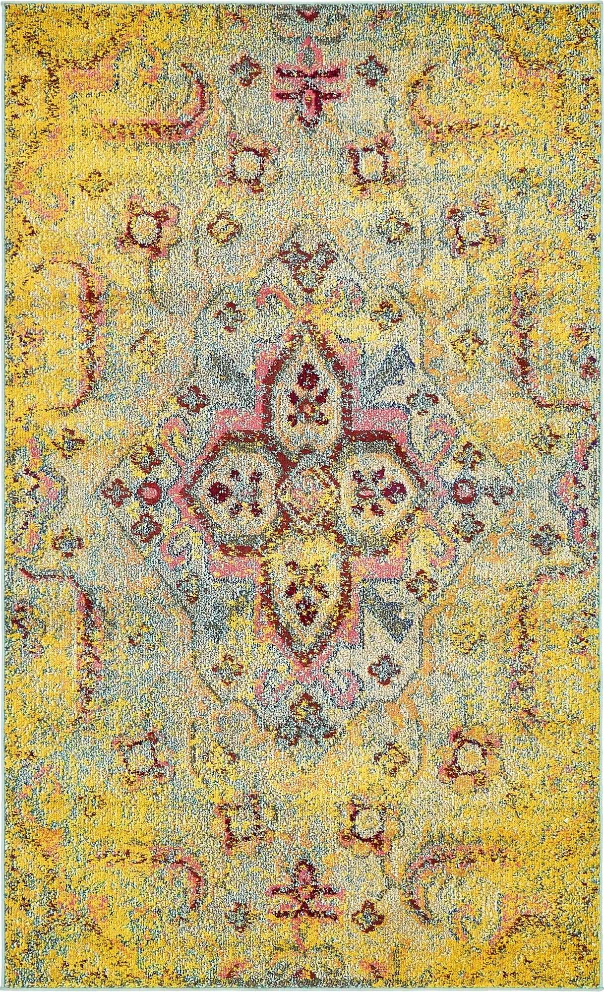 5' x 8' Washable Carnevale Rug