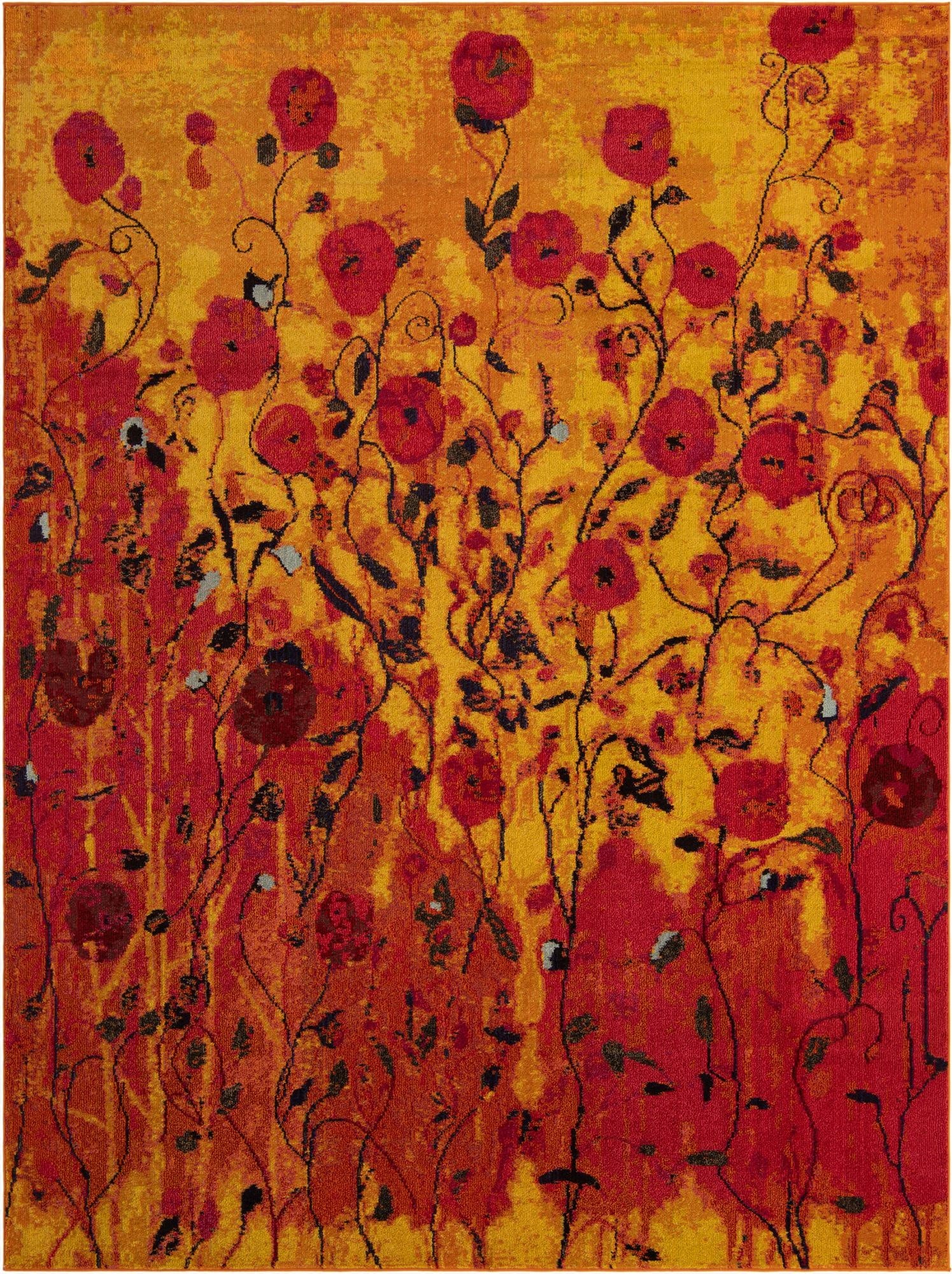 9' x 12' 2  Washable Casablanca Rug