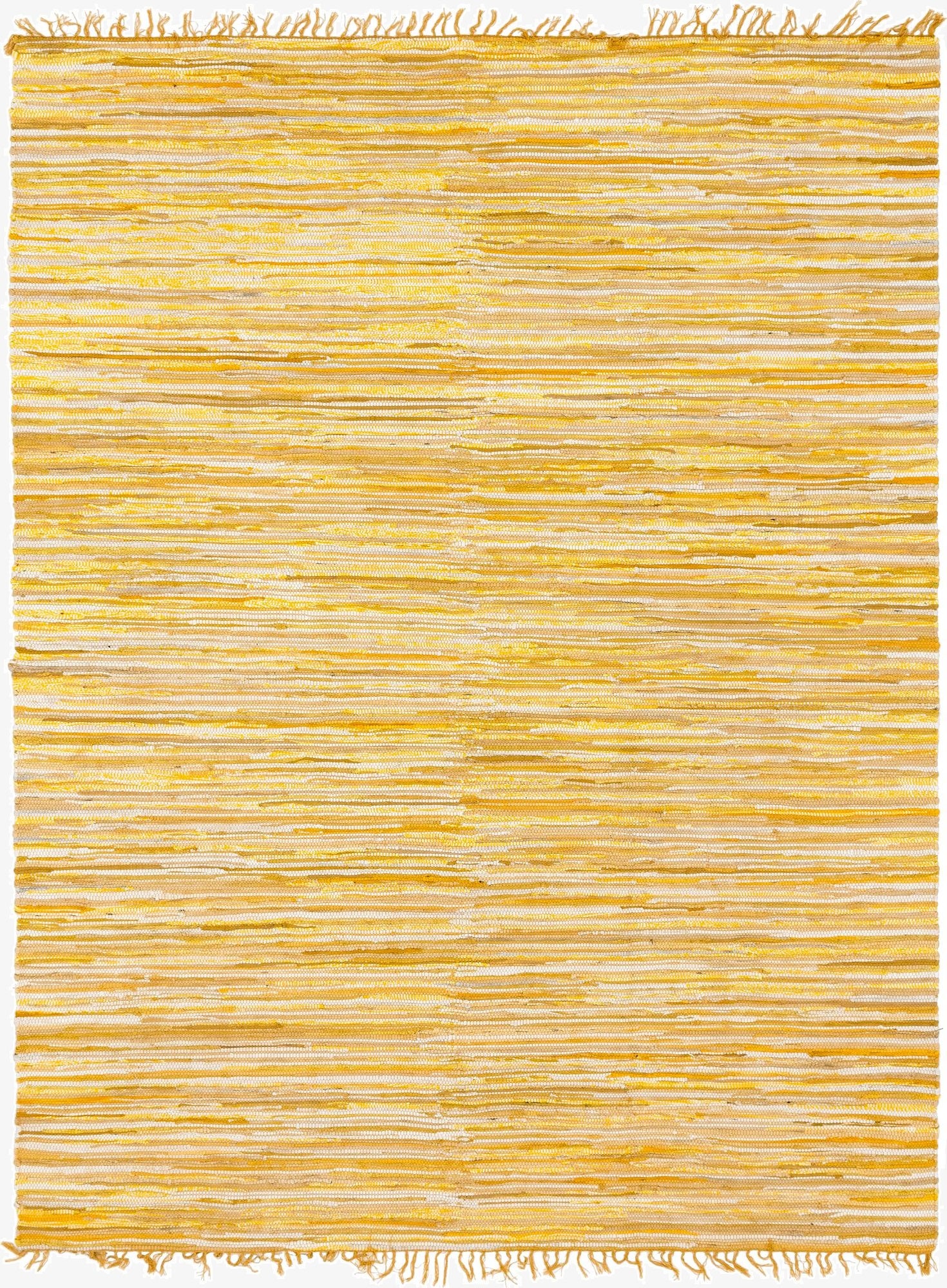 Primary image 8' x 10'  Hand Woven Chindi Cotton Rug