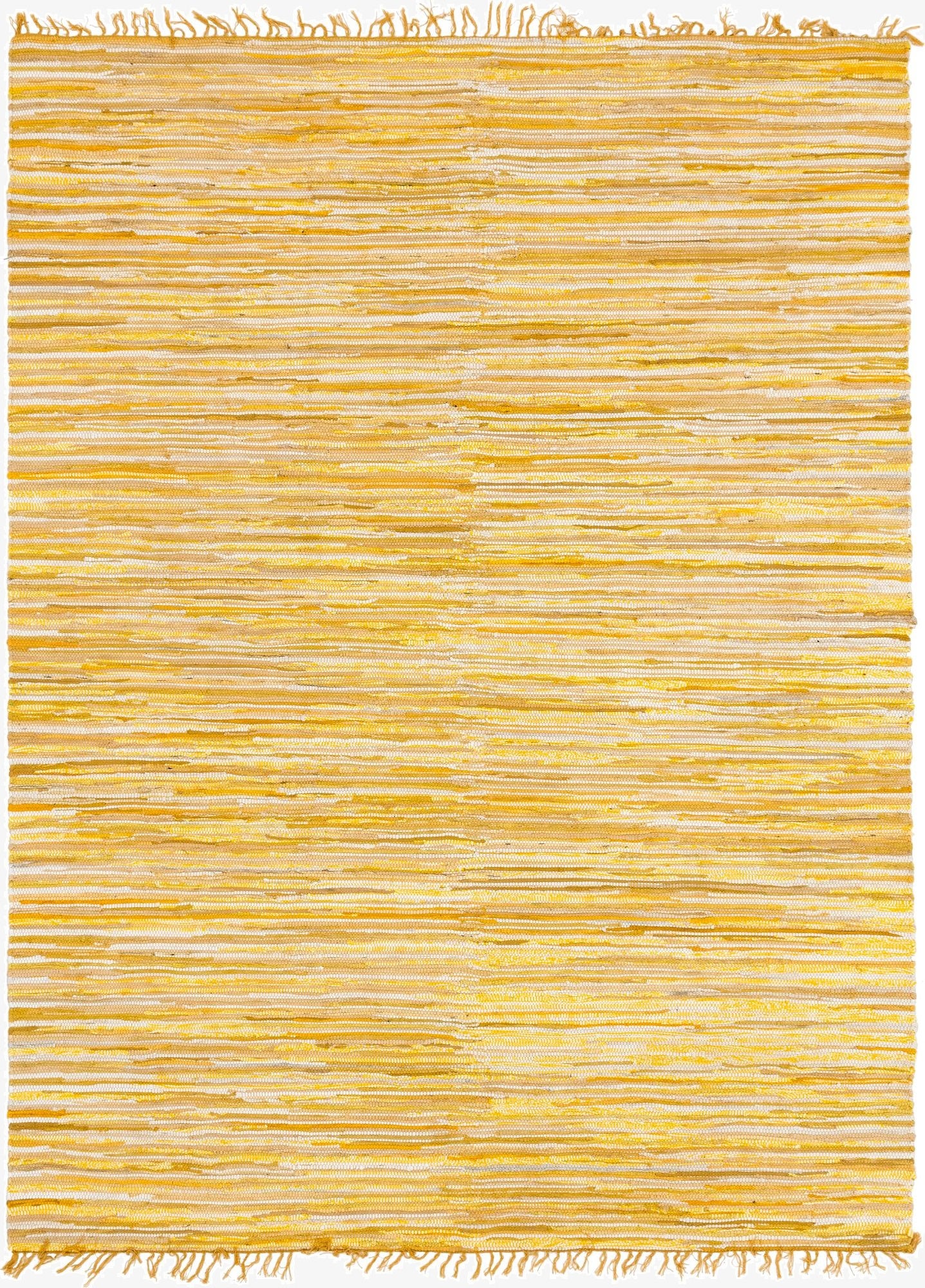 9' x 12'  Hand Woven Chindi Cotton Rug