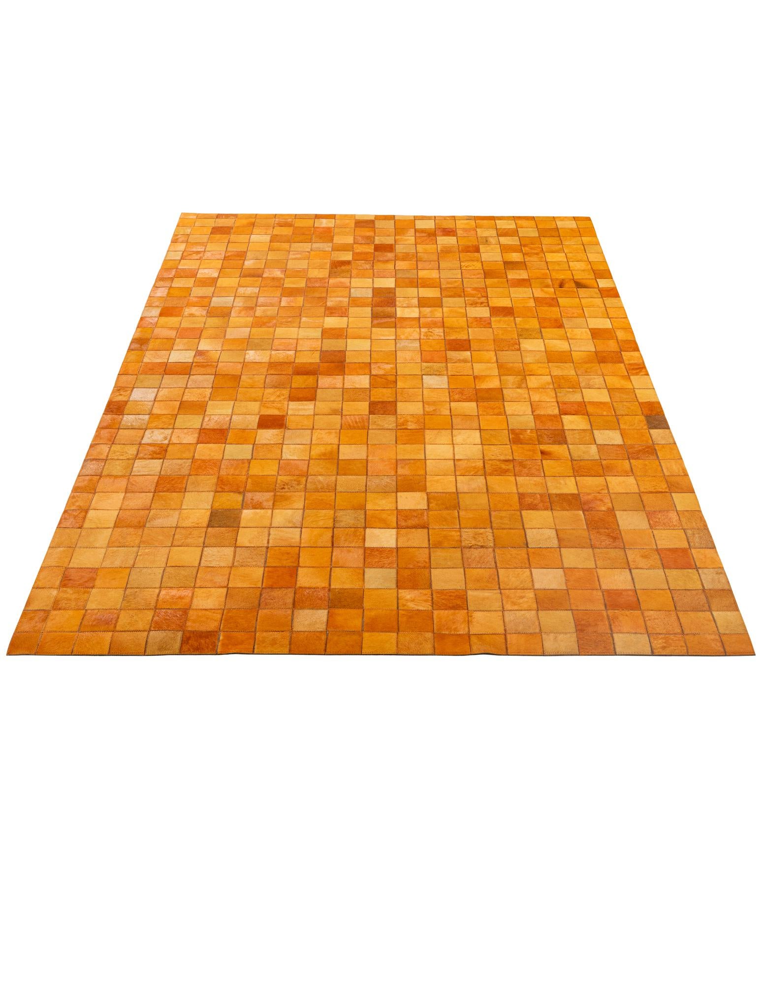 5' 2 x 8' 1 Cowhide - Patchwork Rug