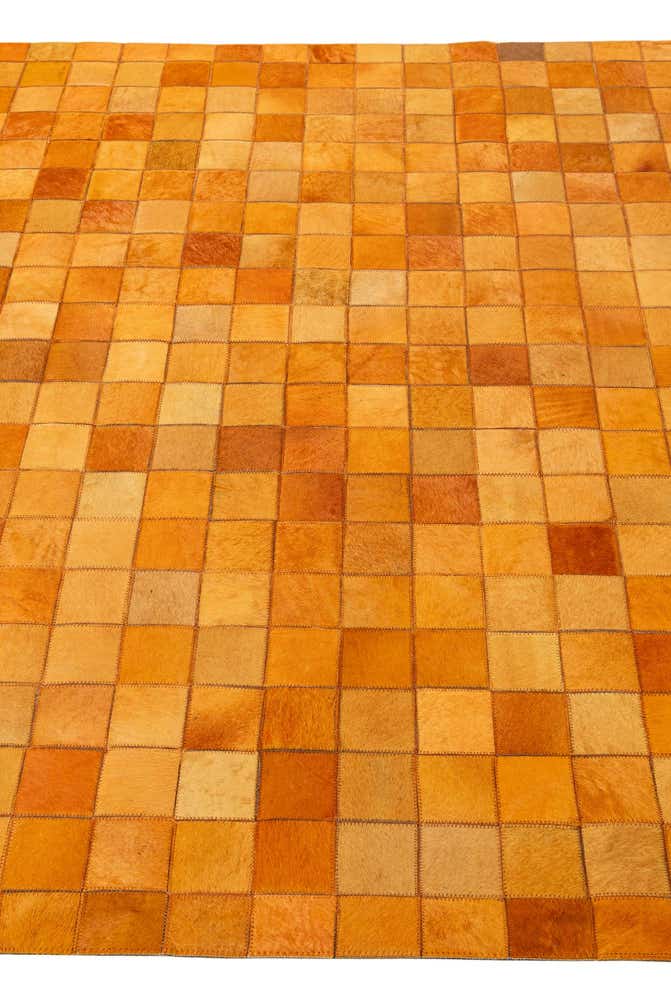 5' 2 x 8' 1 Cowhide - Patchwork Rug