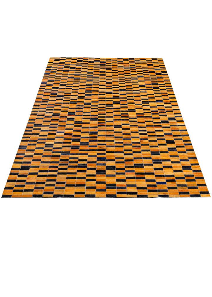 5' 1 x 7' 11 Cowhide - Patchwork Rug