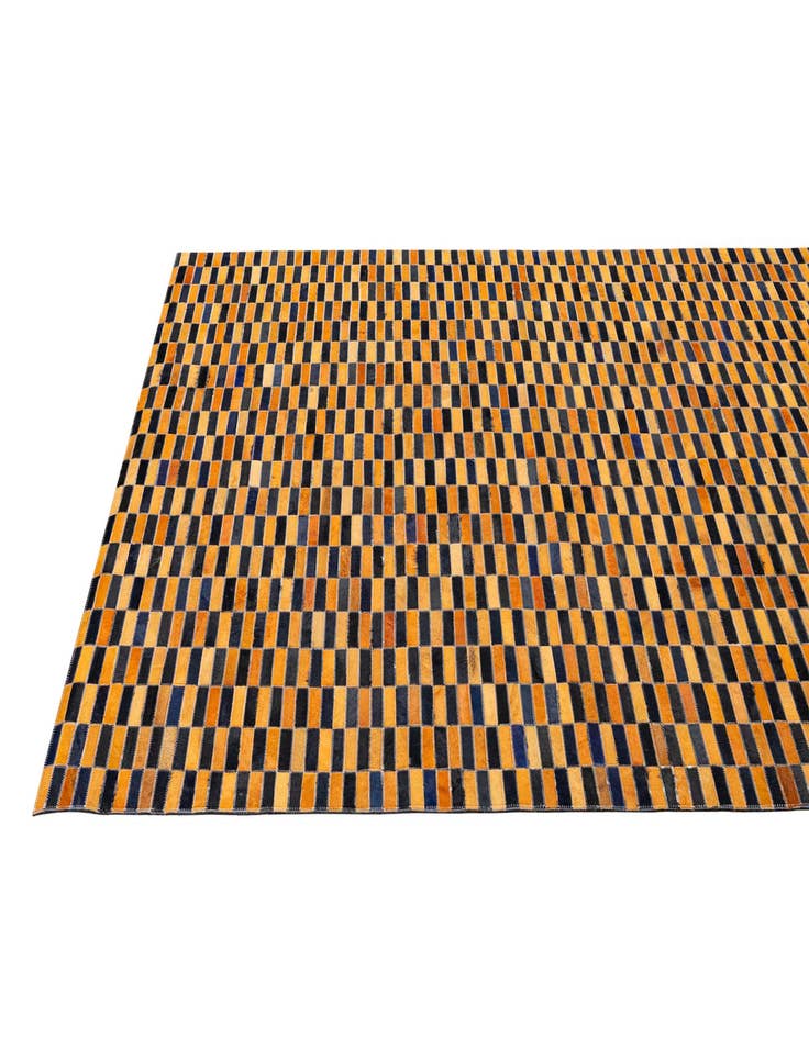 Detail image of 5' x 8' Cowhide - Patchwork Rug