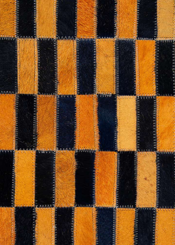 5' x 8' Cowhide - Patchwork Rug