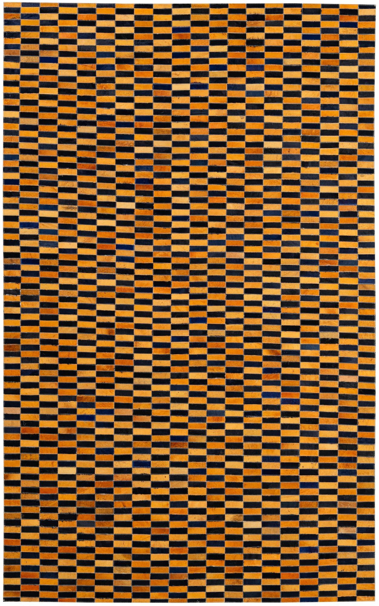5' x 8' Cowhide - Patchwork Rug