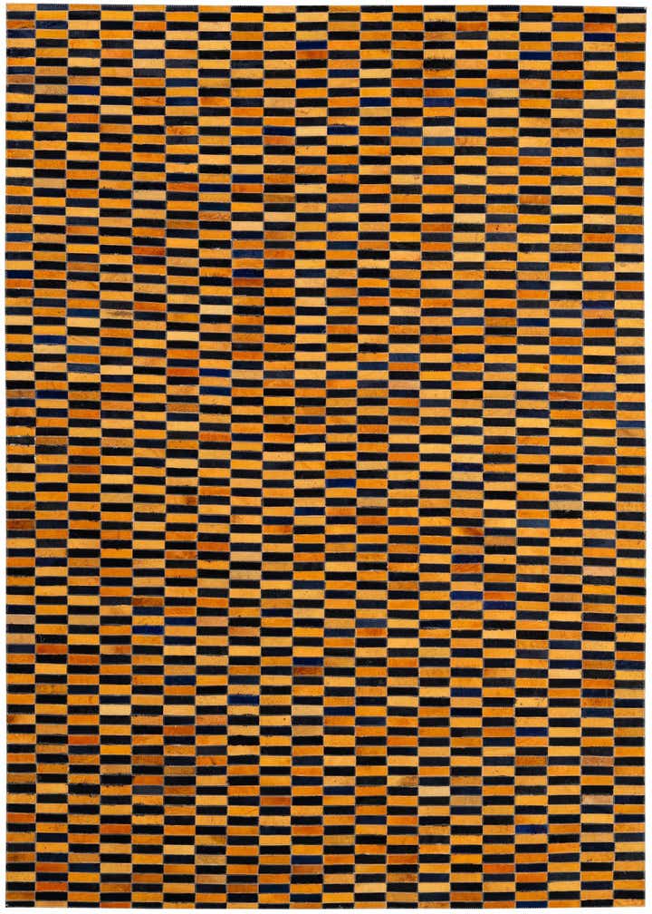 5' x 8' Cowhide - Patchwork Rug