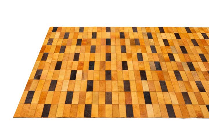 5' 1 x 7' 11 Cowhide - Patchwork Rug