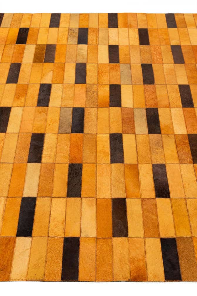 5' 1 x 7' 11 Cowhide - Patchwork Rug