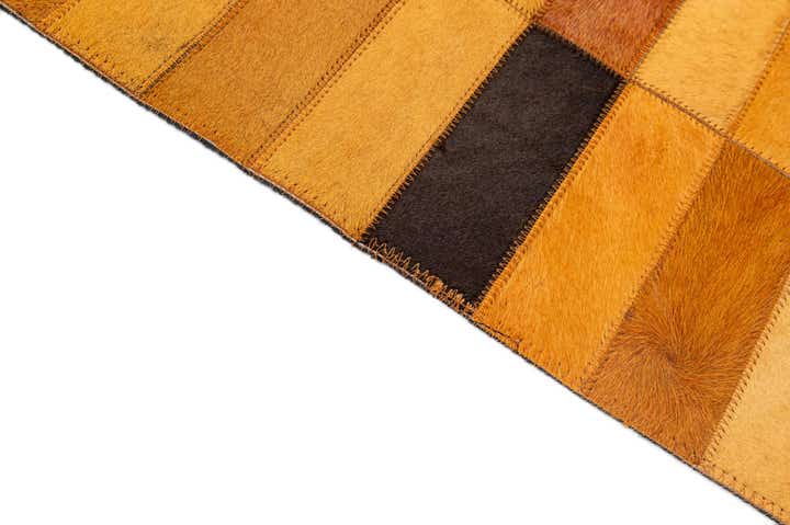 5' 1 x 7' 11 Cowhide - Patchwork Rug