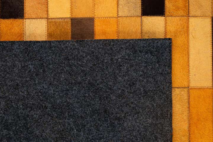 5' 1 x 7' 11 Cowhide - Patchwork Rug