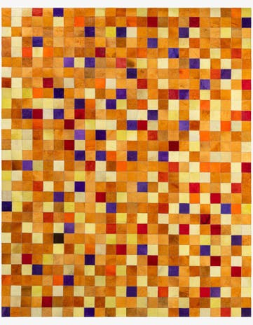 7' 11 x 9' 10 Cowhide - Patchwork Rug