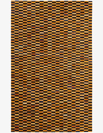 5' x 8' Cowhide - Patchwork Rug