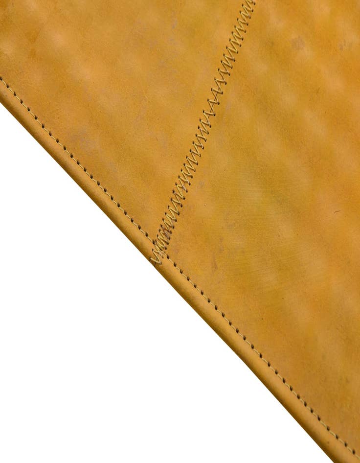 Detail image of 2' 1 x 3' 1 Cowhide Leather Rug