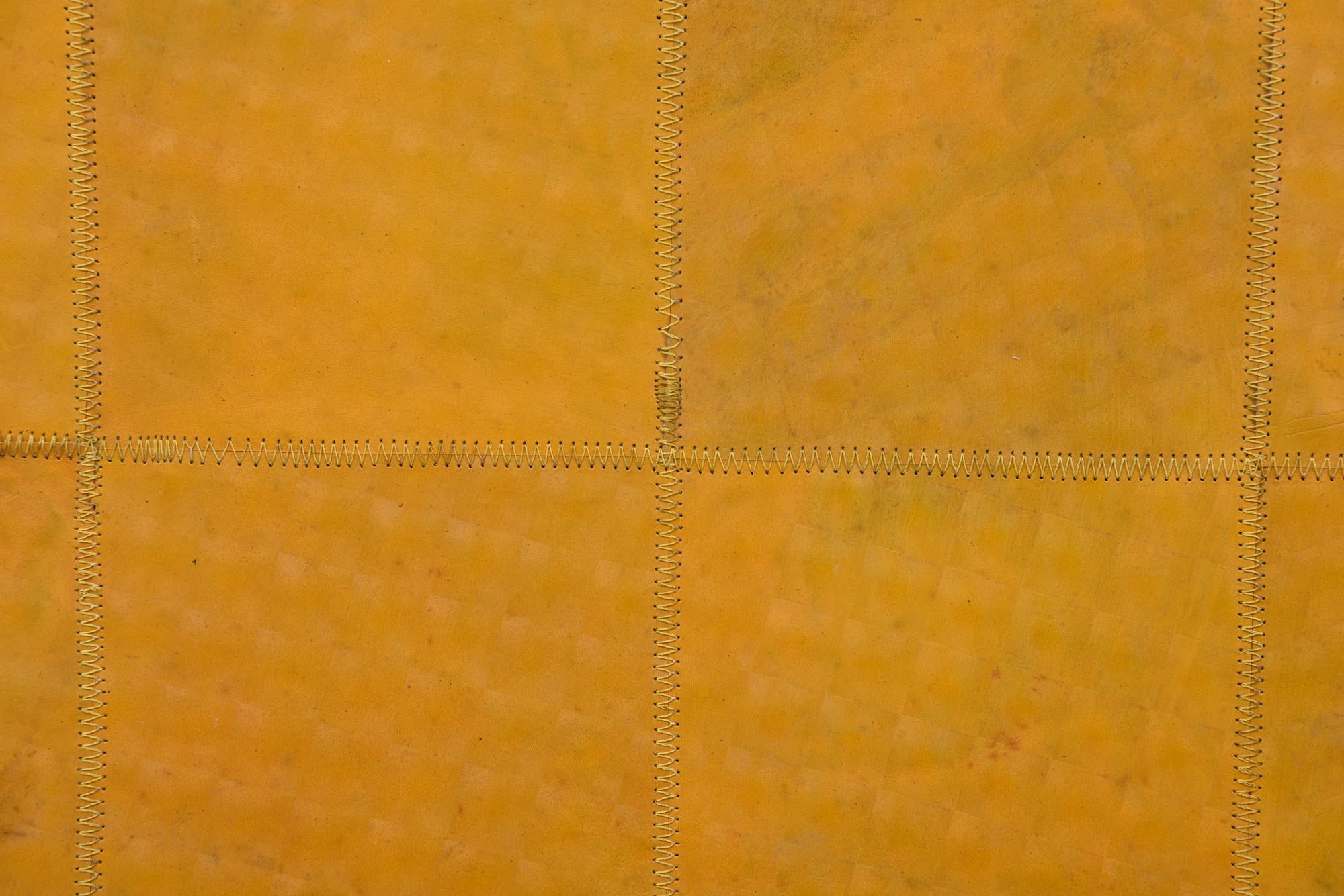 2' 1 x 3' 1 Cowhide Leather Rug