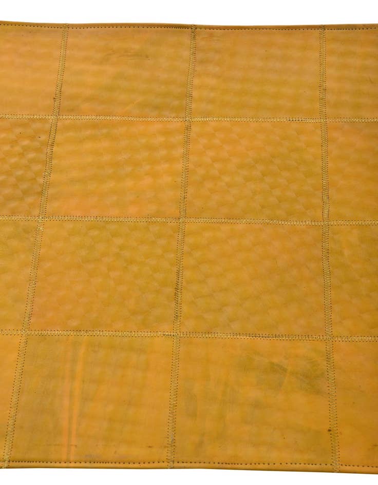 Detail image of 2' x 3' Cowhide Leather Rug