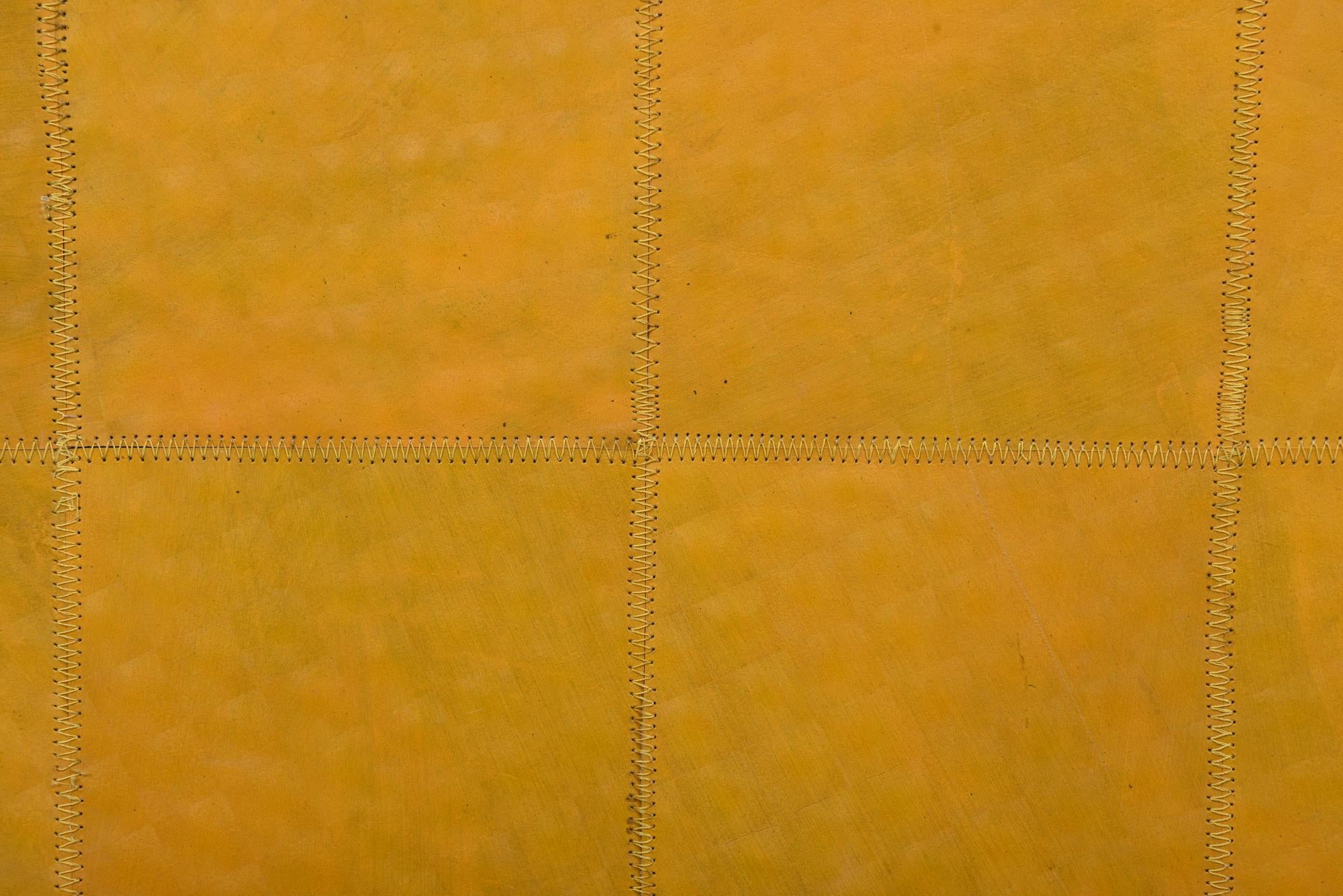 2' x 3' Cowhide Leather Rug