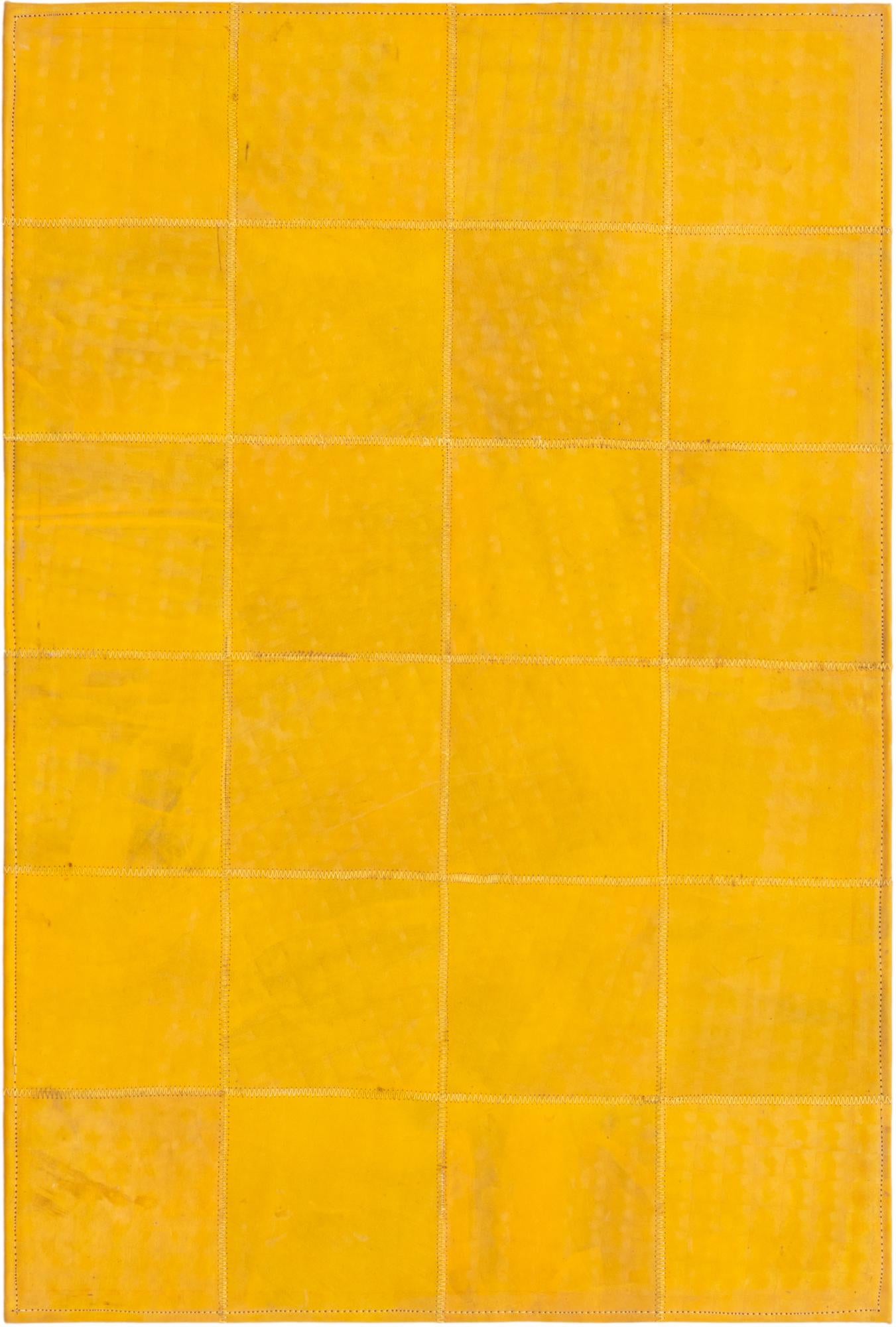 2' x 3' Cowhide Leather Rug