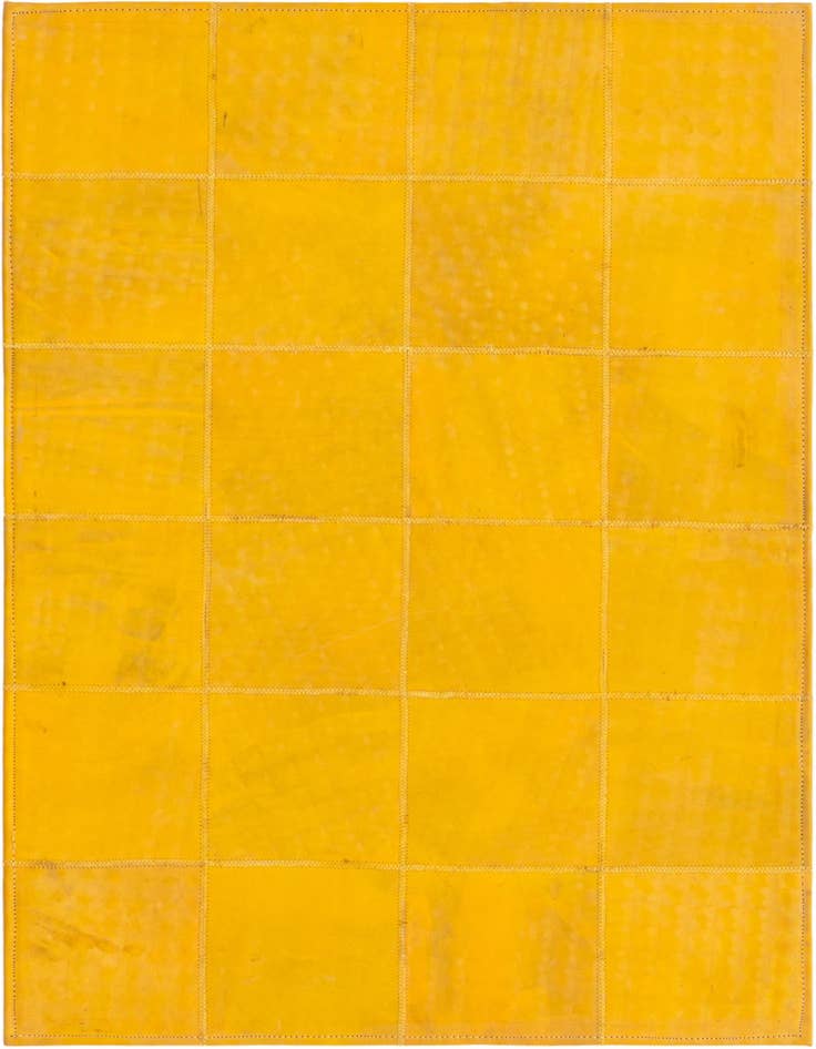 Detail image of 2' x 3' Cowhide Leather Rug