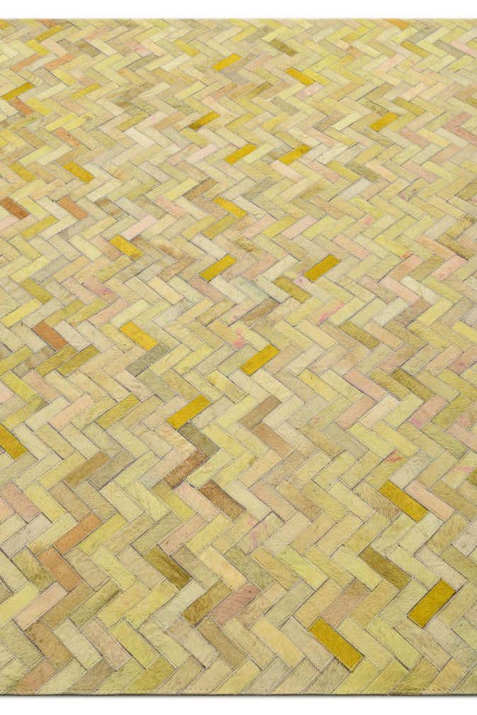 5' 2 x 7' 10 Cowhide Rug