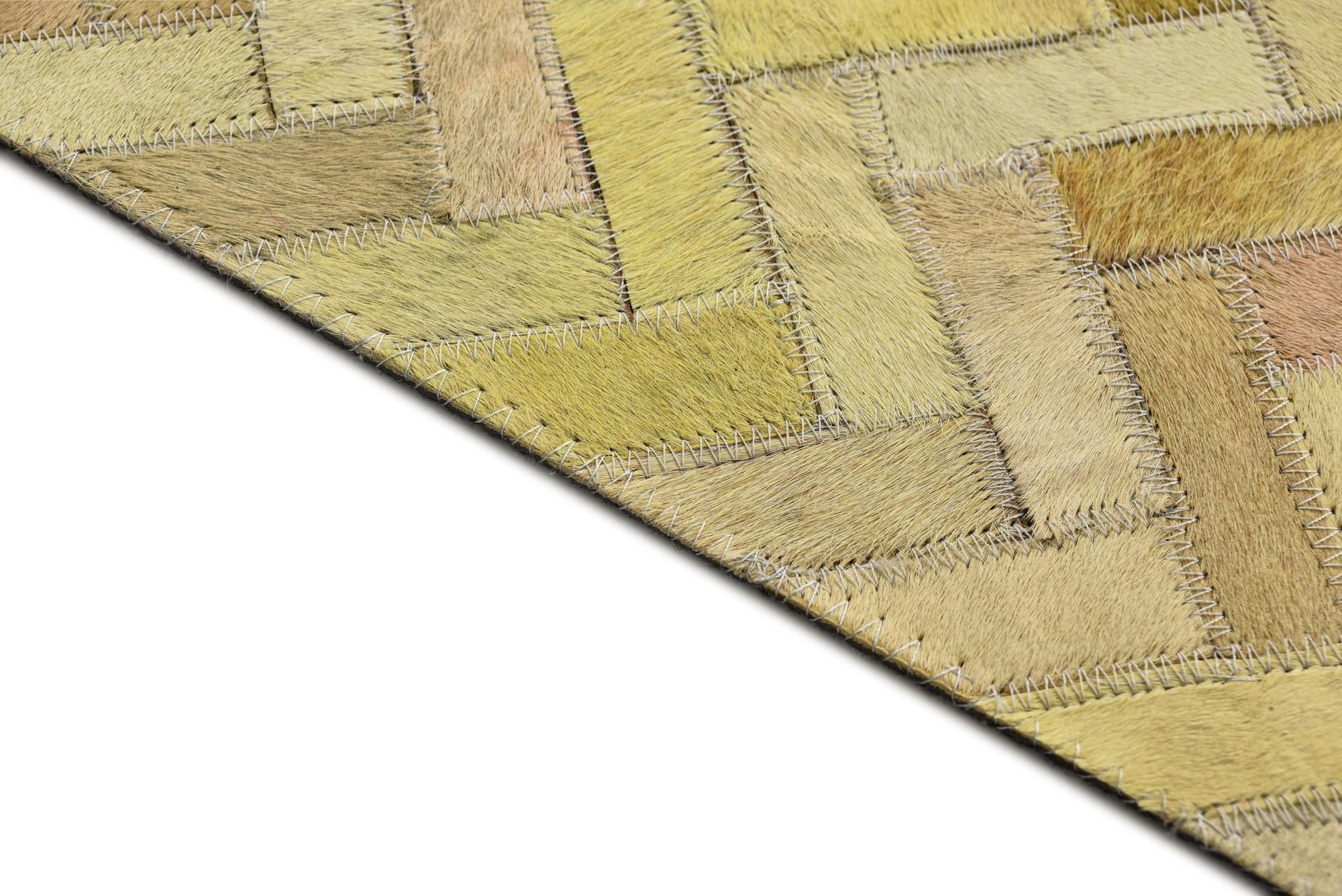 5' 2 x 7' 10 Cowhide Rug